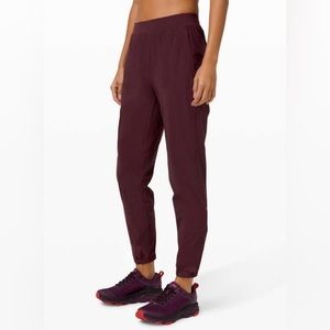 Lululemon Adapted State Jogger Maroon/Burgundy